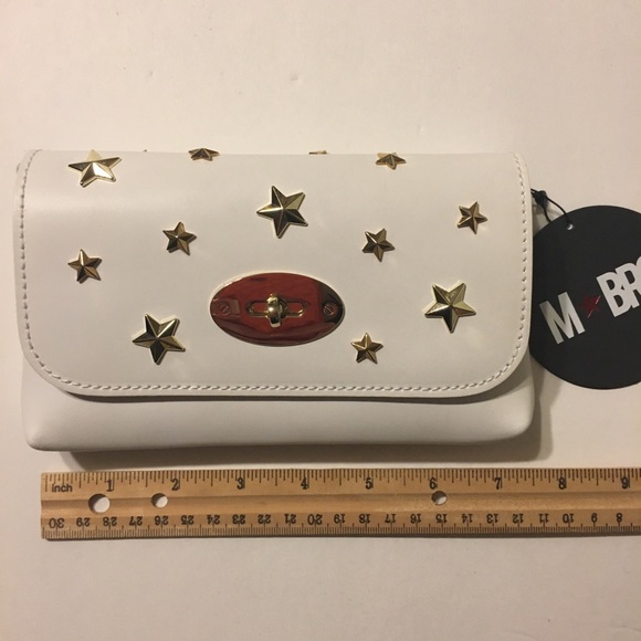 NWT M BRC borsa stars leather purse - Picture 10 of 12